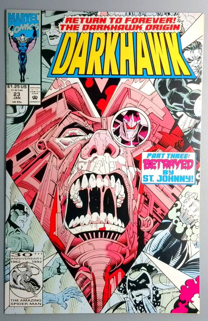 Darkhawk #23 NM Darkhawk Origin Expanded Marvel 1993