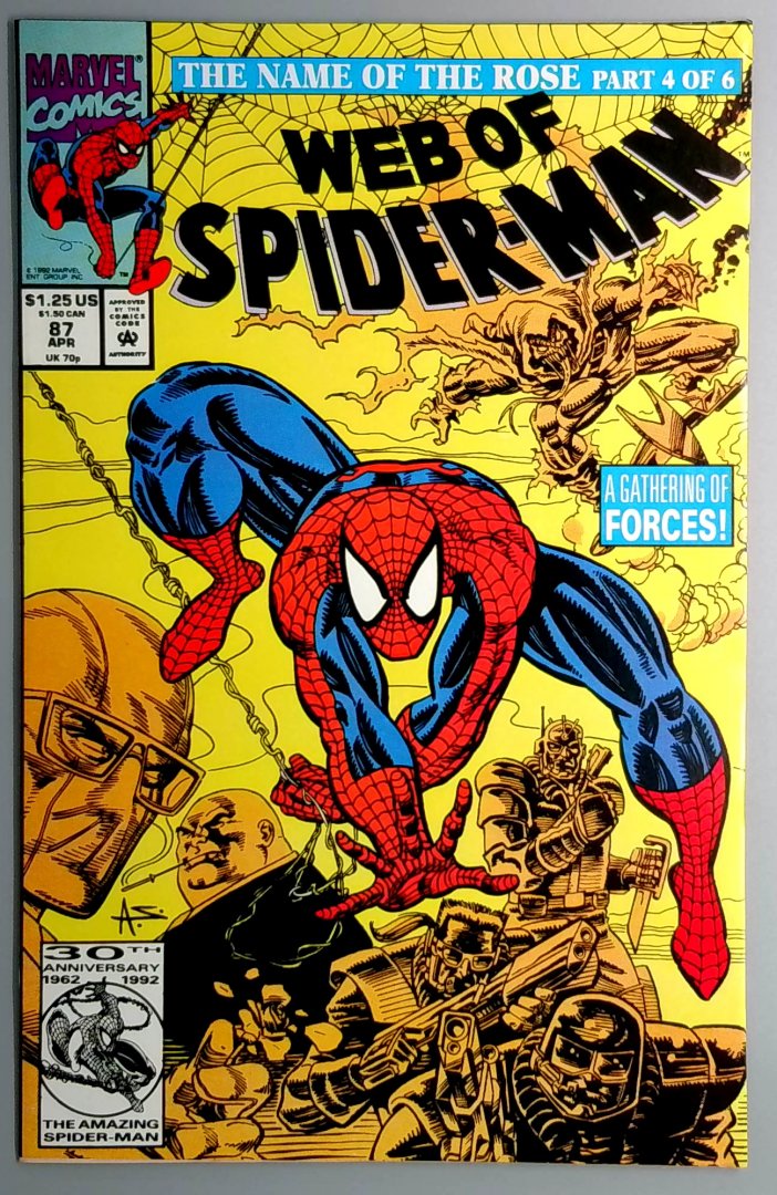 Web of Spider-Man #87 NM Marvel 1992