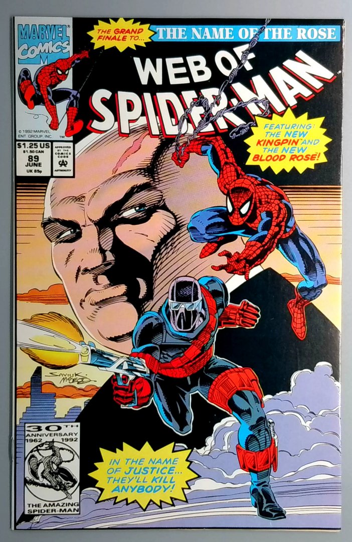 Web of Spider-Man #89 NM Marvel 1992