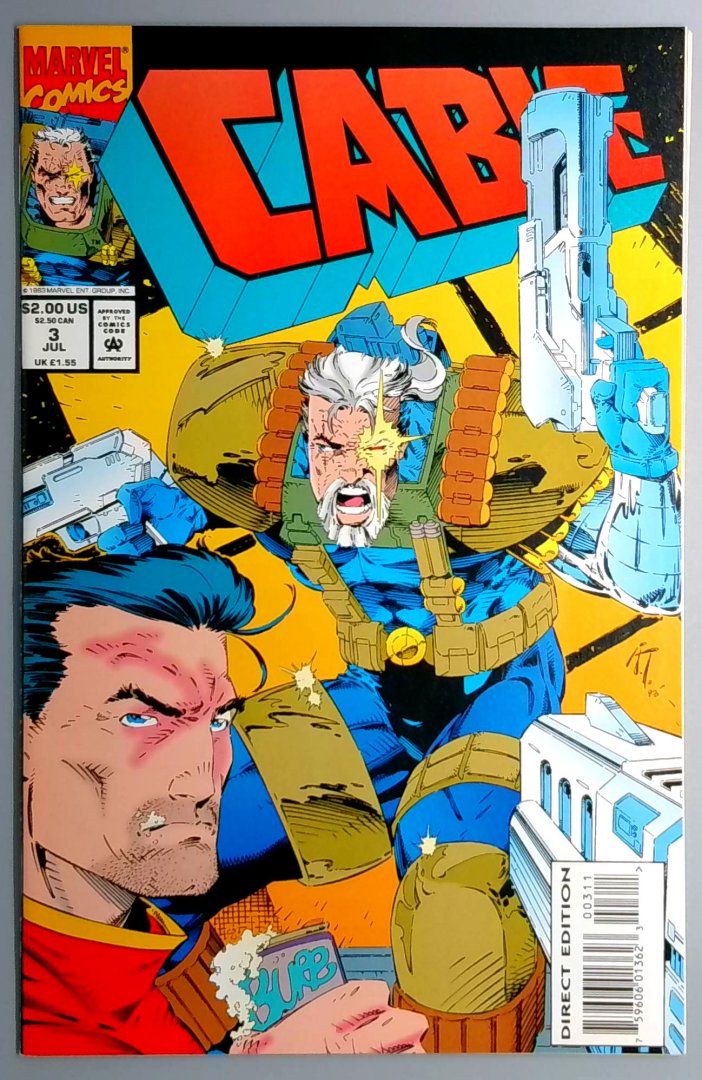 Cable #3 NM 1st Appearance of Weasel Marvel 1993