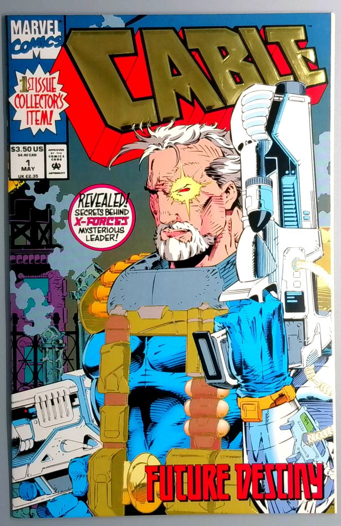 Cable #1 NM Foil Cover Direct Edition Marvel 1993