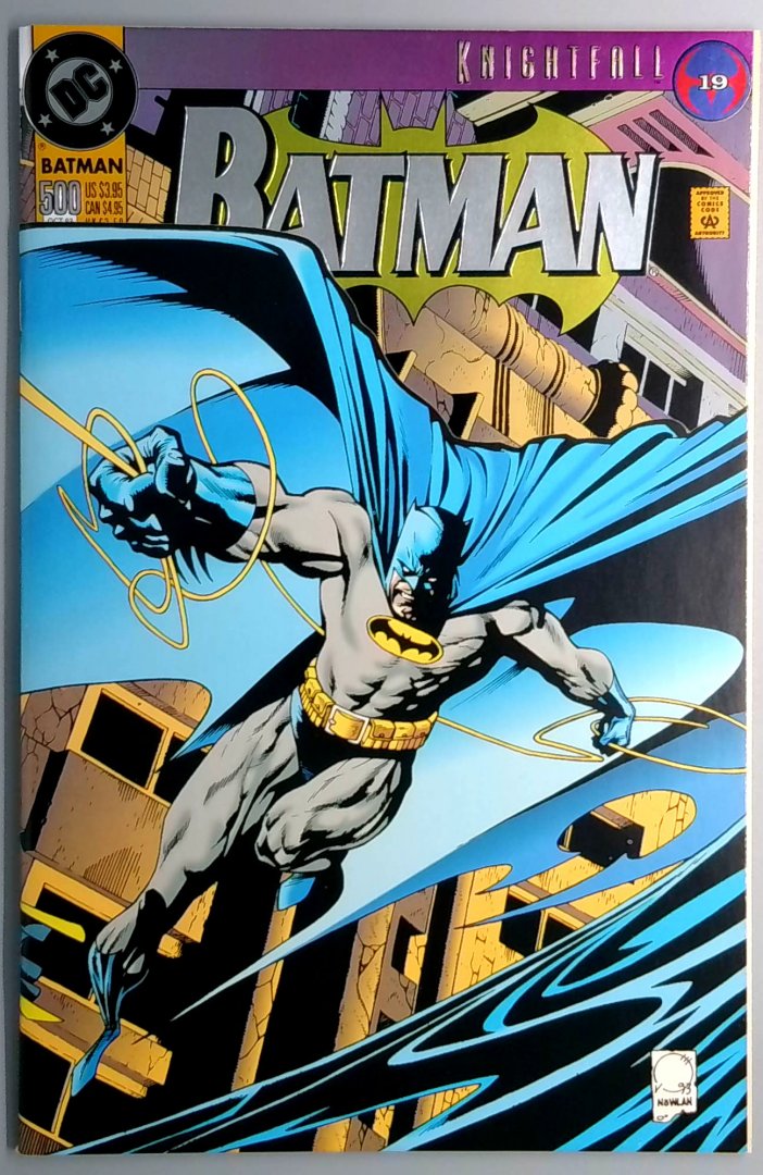 Batman #500 VF/NM Knightfall Part 19 DC 1993