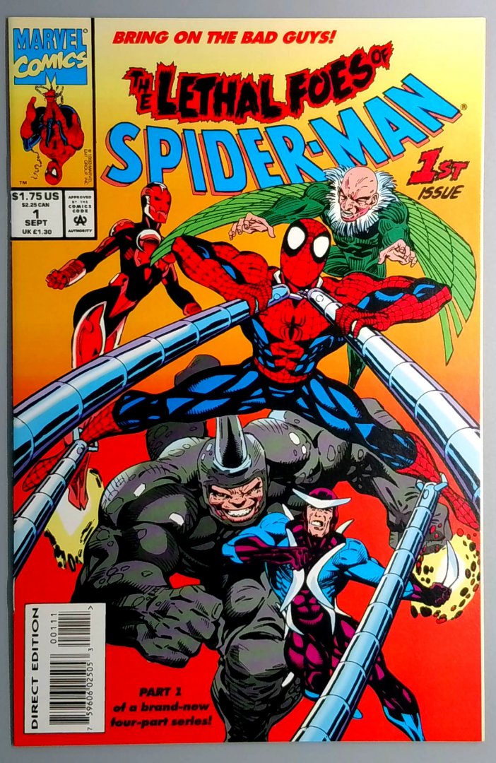 Lethal Foes of Spider-Man #1 VF Marvel 1993