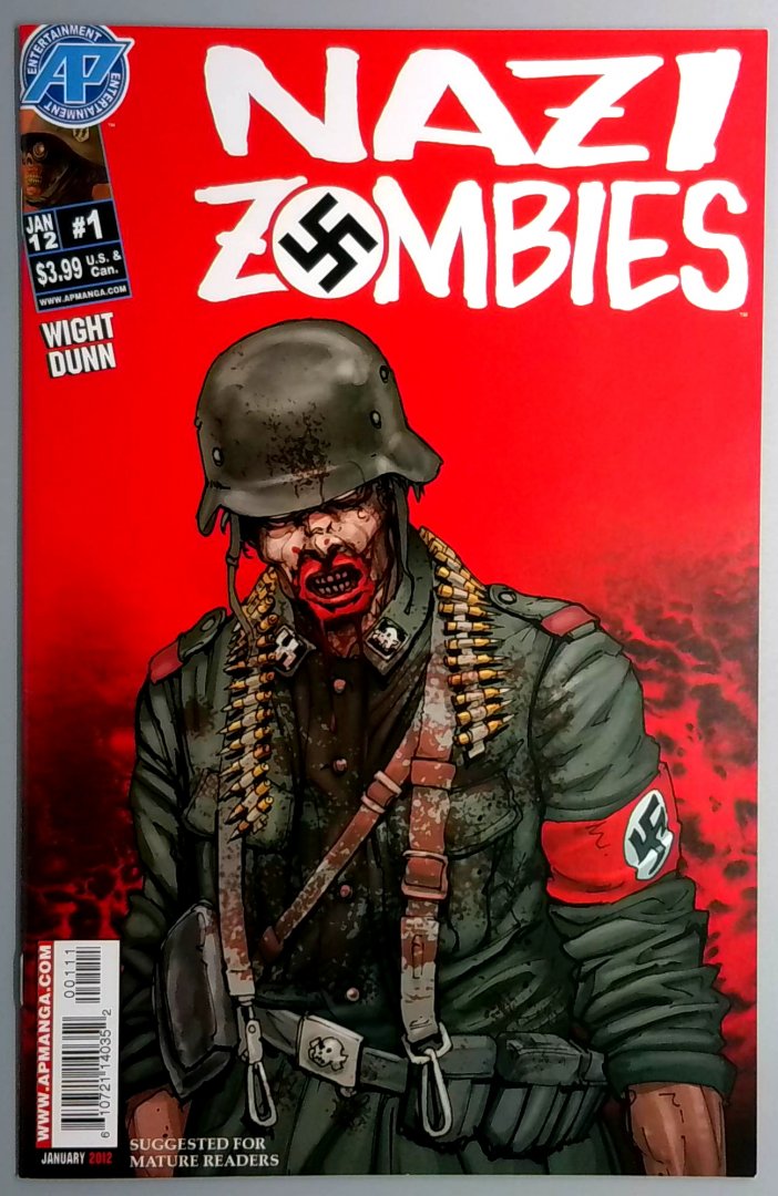 Nazi Zombies #1 VF/NM ANTARTIC PRESS 2012