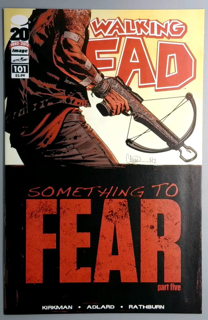 Walking Dead #101 NM Image 2012