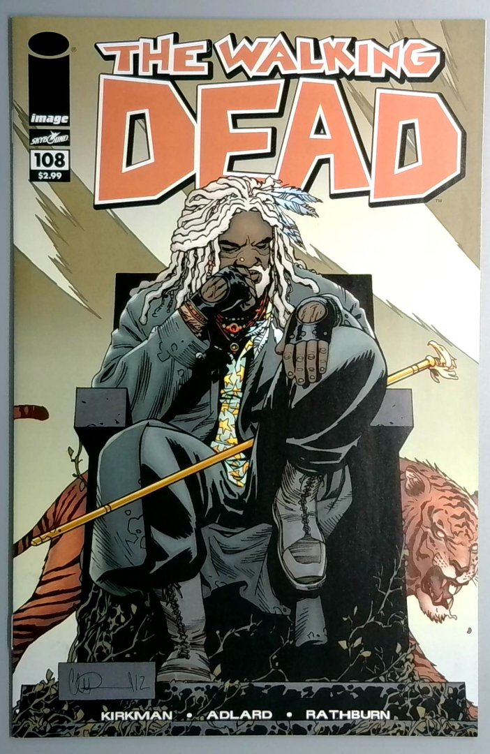 Walking Dead #108 NM 1st Appearance of Ezekiel Image 2013