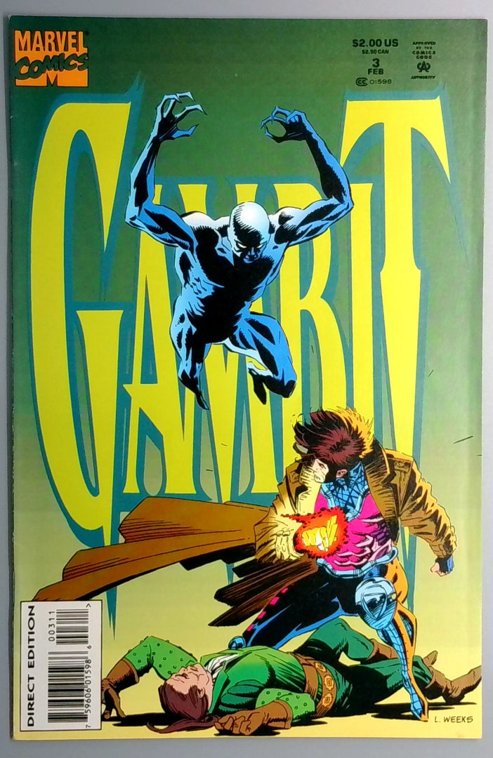 Gambit #3 NM- Marvel 1994