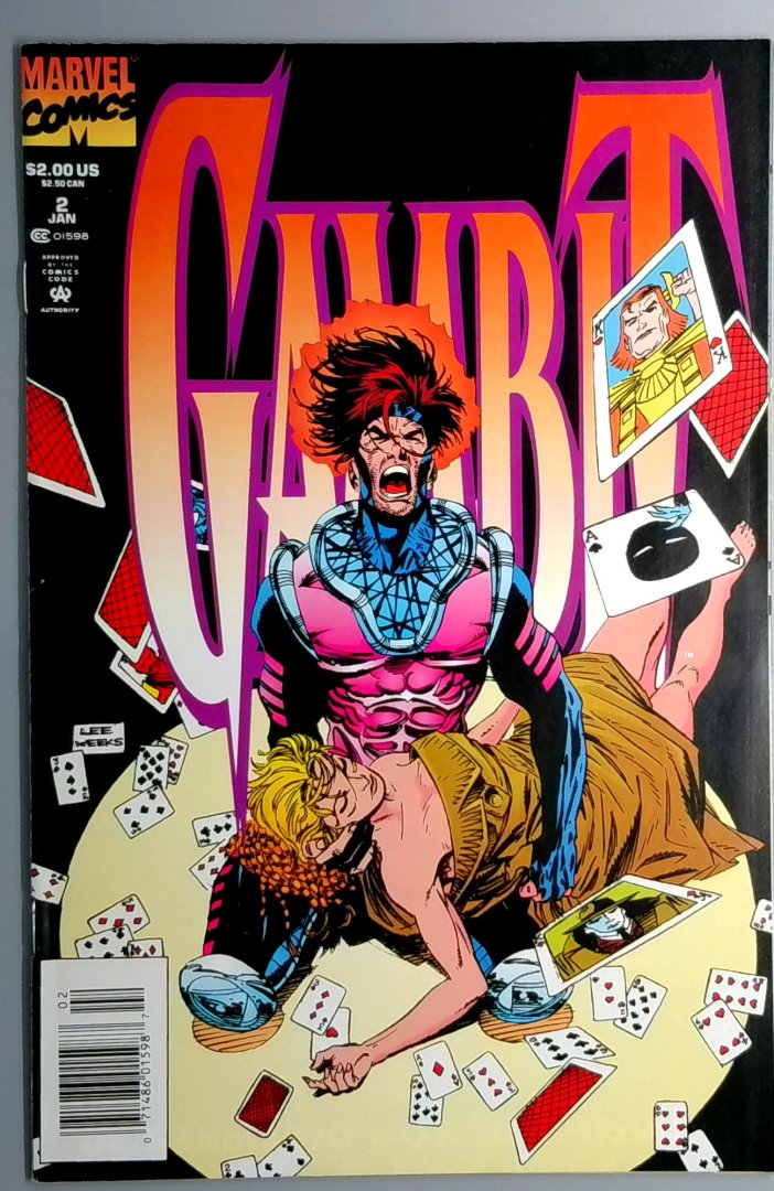 Gambit #2 NM- Newsstand Edition Marvel 1994