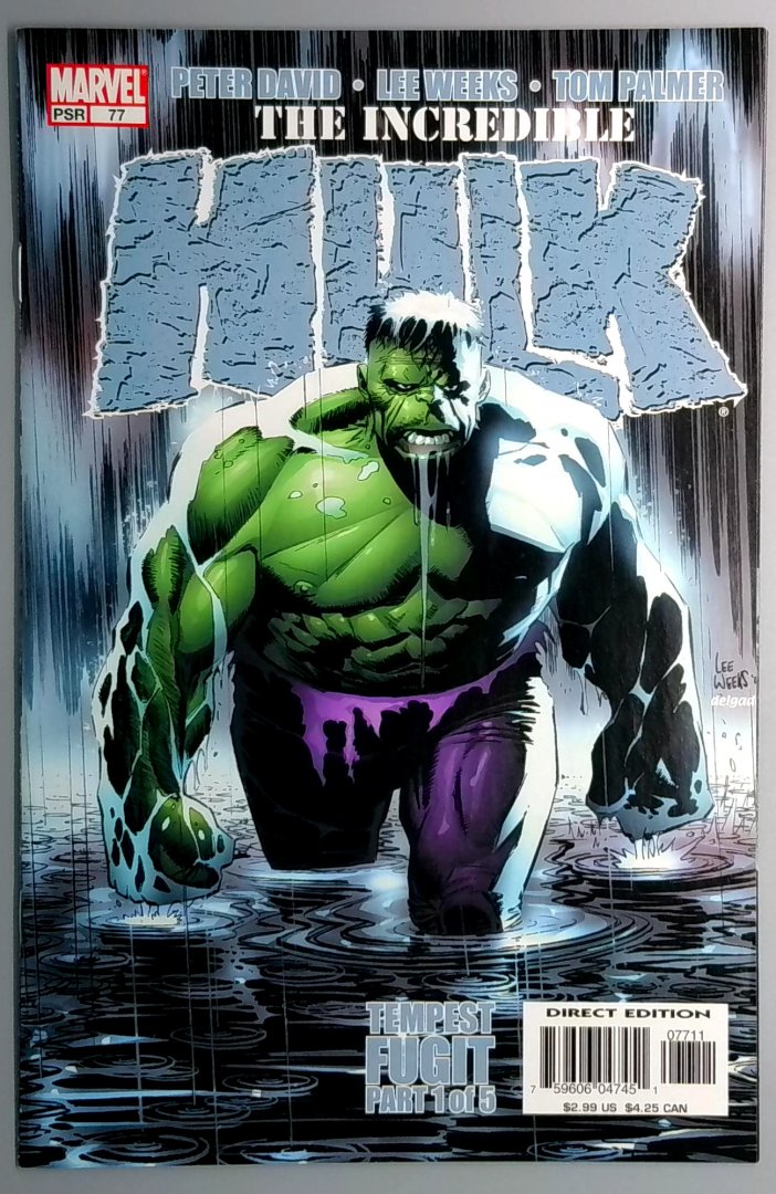 Incredible Hulk #77 NM- Peter David Begins Writing for the Incredible Hulk MARVEL