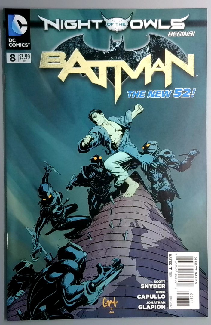 Batman #8 NM- DC 2012