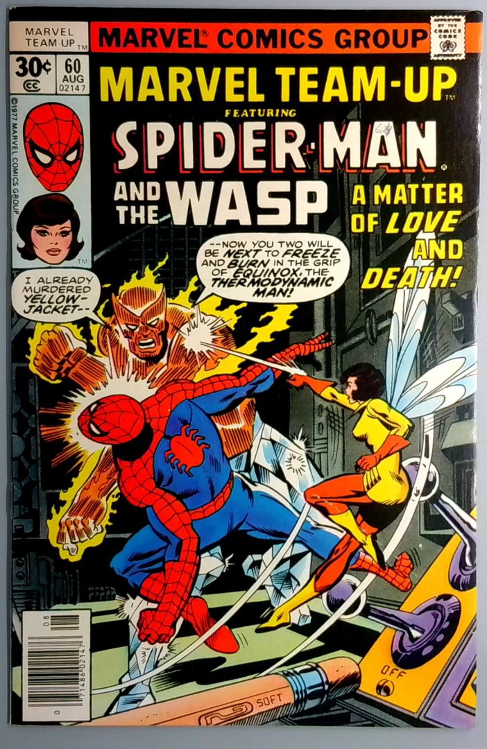 Marvel Team-Up #60 FN the Wasp Team-Up Marvel 1977