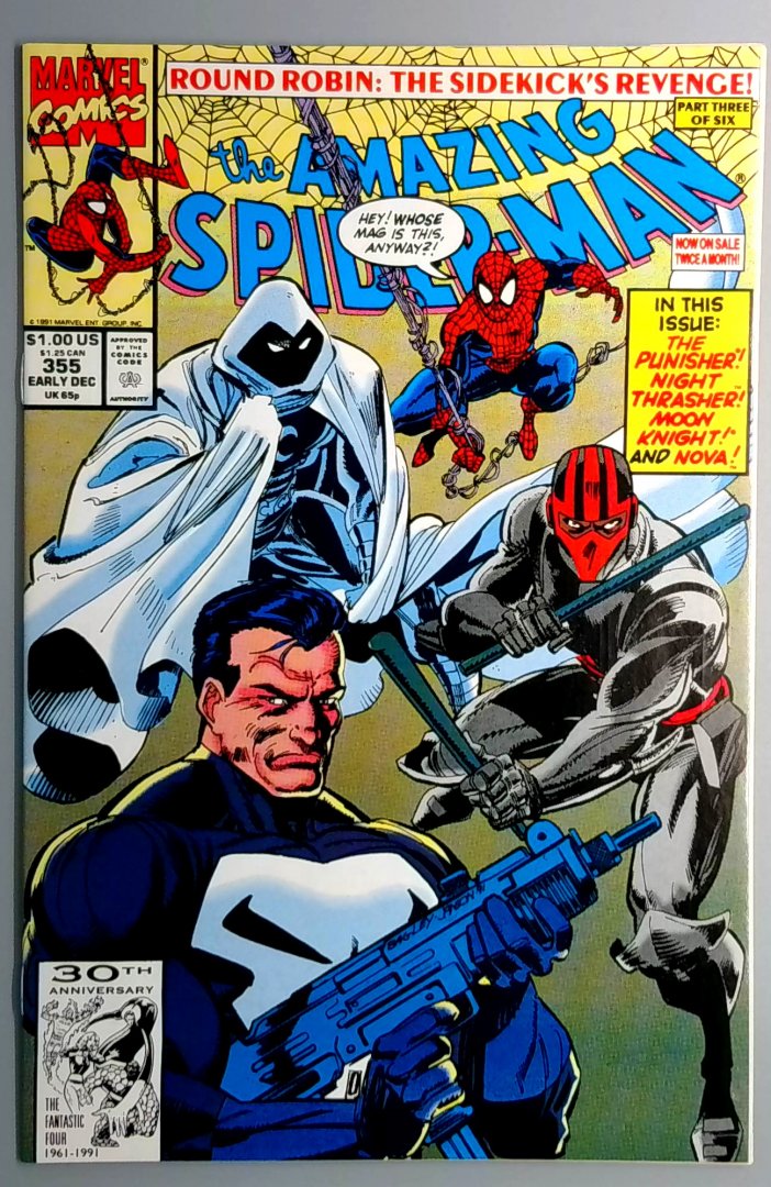 Amazing Spider-Man #355 VF/NM Marvel 1991