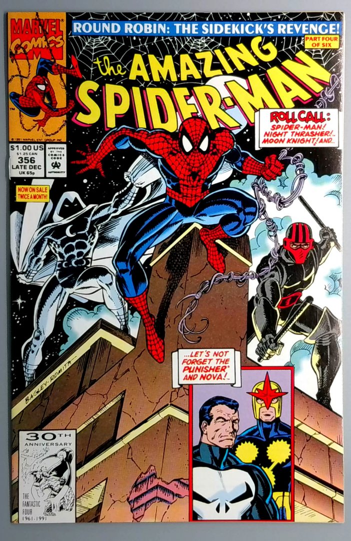 Amazing Spider-Man #356 NM- MARVEL 1991