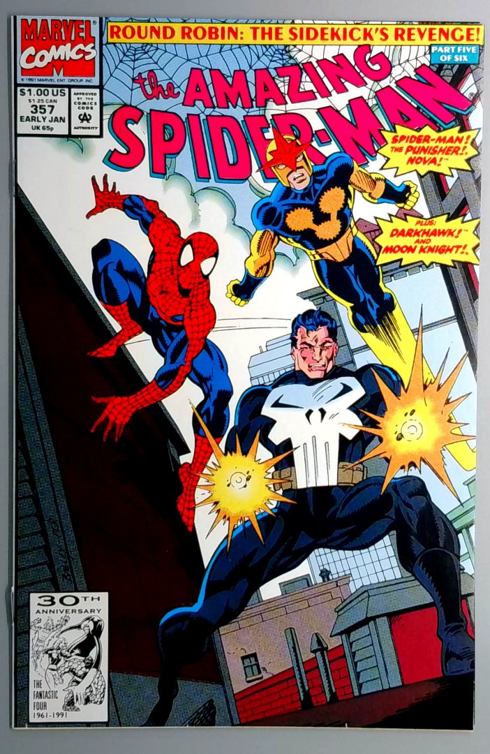 Amazing Spider-Man #357 NM- Marvel 1992