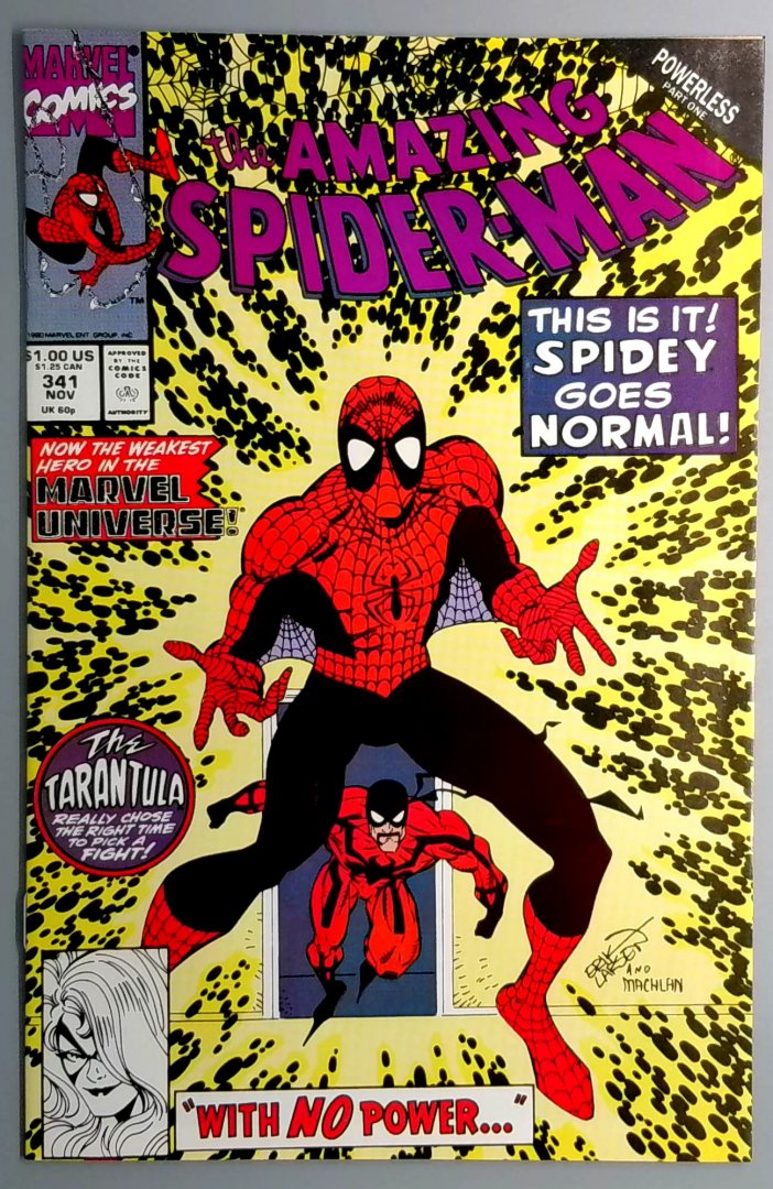 Amazing Spider-Man #341 VF+ Marvel 1990
