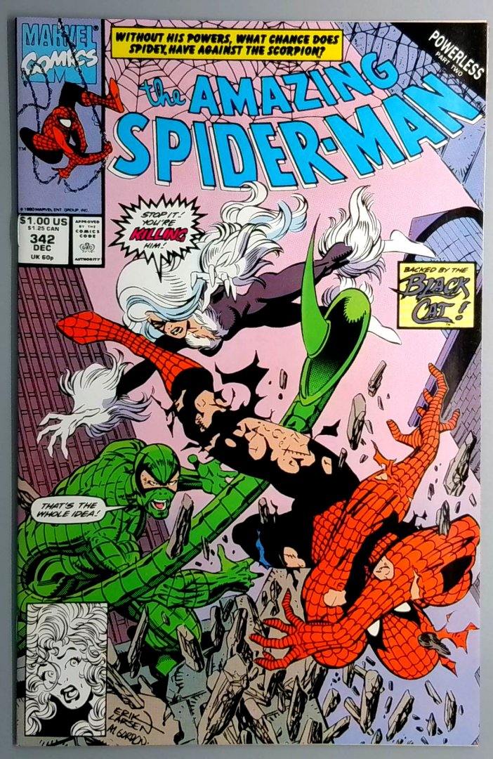 Amazing Spider-Man #342 NM- Marvel 1990
