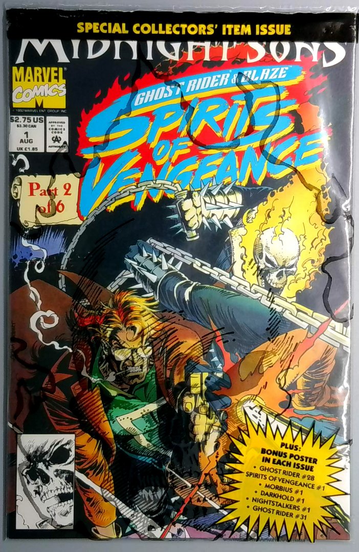 Ghost Rider/Blaze: Spirits of Vengeance #1 NM MARVEL 1993
