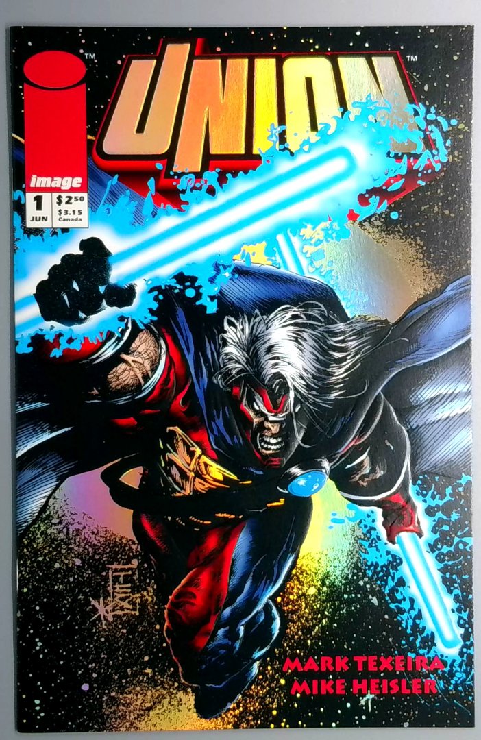 Union #1 NM Embossed Foil Edition Image 1993