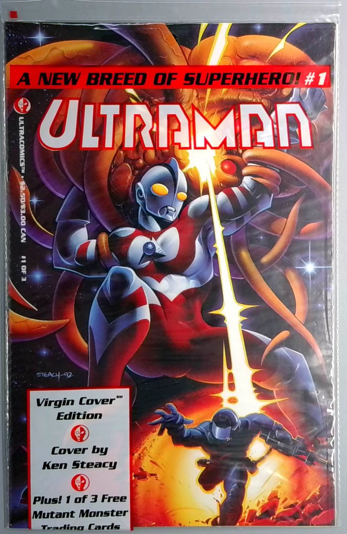 Ultraman #1 NM Virgin Cover Edition 1993