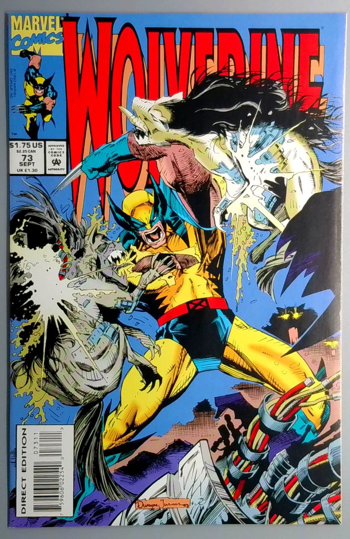 Wolverine #73 VF+ Marvel 1993