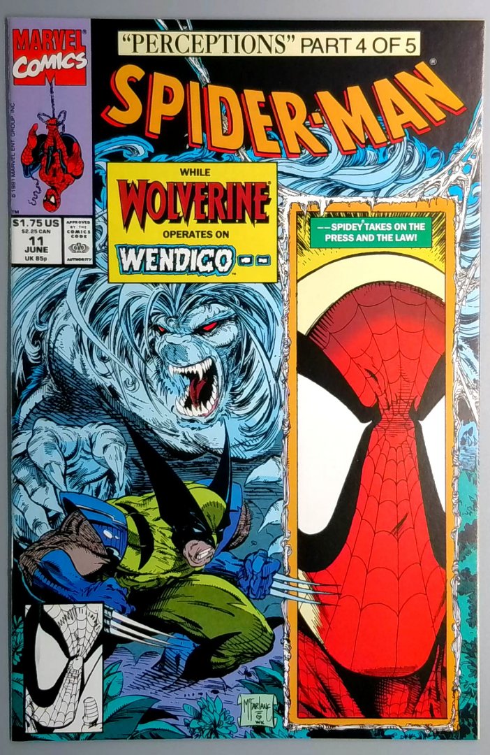 Spider-Man #11 NM Marvel 1991