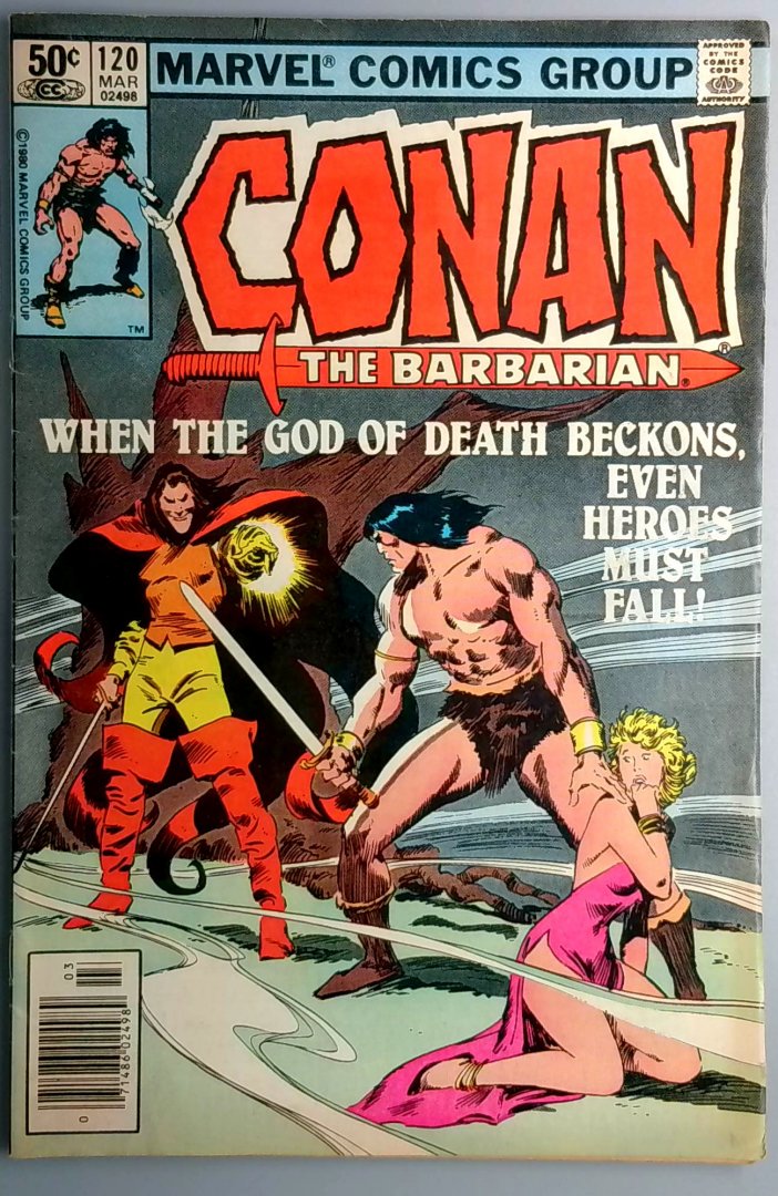 Conan the Barbarian #120 Direct Edition Marvel 1981