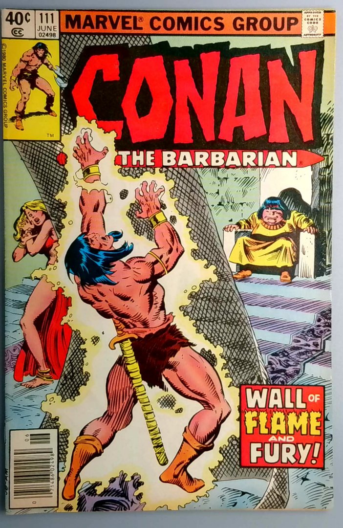 Conan the Barbarian #111 Direct Edition Marvel 1980