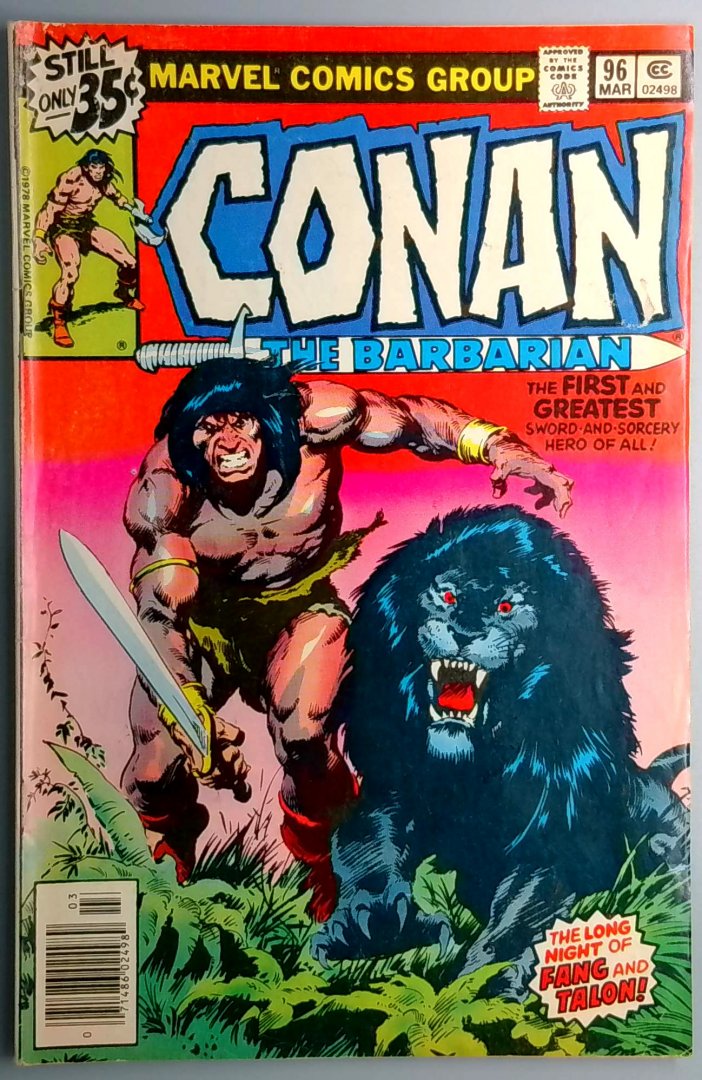 Conan the Barbarian #96 Marvel 1979