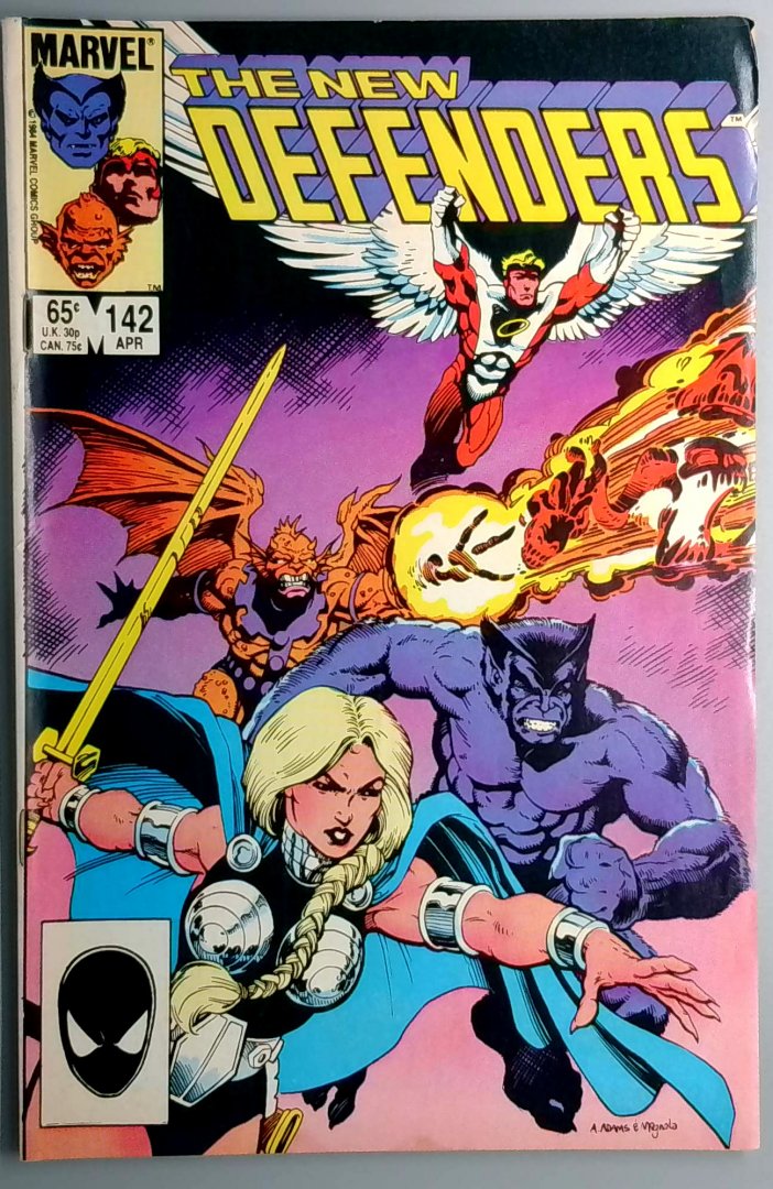 Defenders #142 1st & Only Appearance of Adrian Castorp Direct Edition Marvel