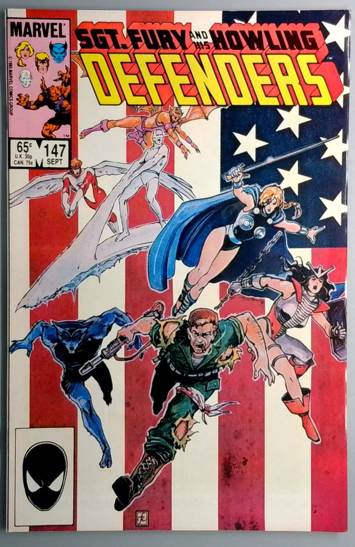 Defenders #147 Direct Edition Marvel 1985
