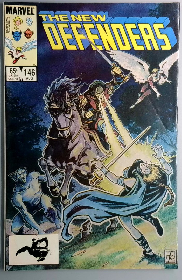 Defenders #146 Hotspur Appearance Marvel 1985