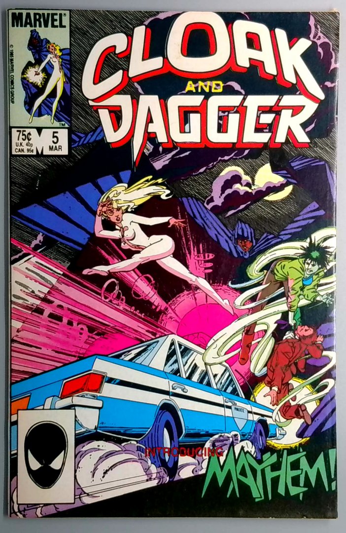 Cloak and Dagger #5 Marvel 1986