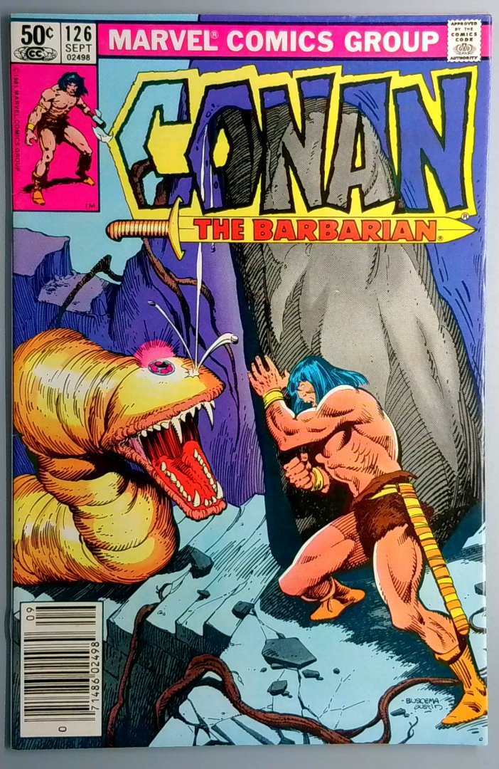 Conan the Barbarian #126 VF Marvel 1981