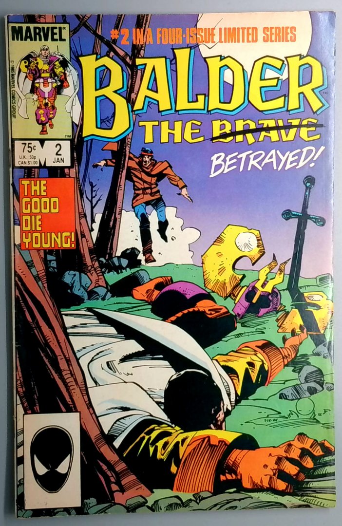 Balder the Brave #2 - Marvel 1985