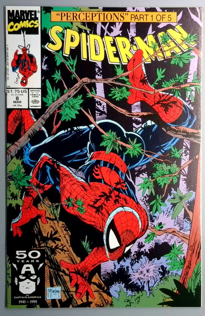 Spider-Man #8 NM Marvel 1991