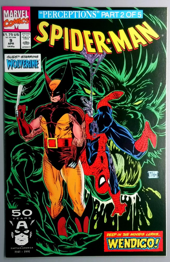 Spider-Man #9 NM Marvel 1991