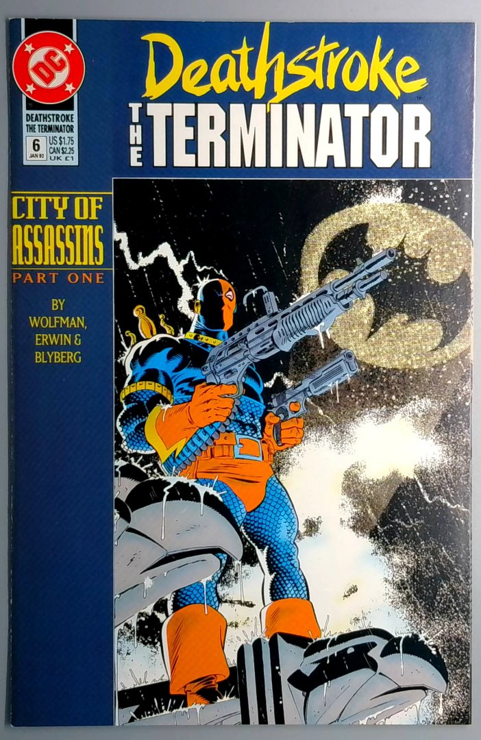 Deathstroke, the Terminator #6 NM DC 1990