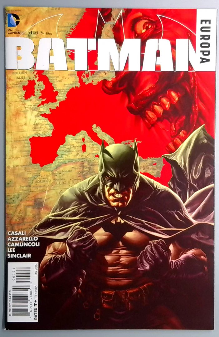 Batman: Europa #1 NM VARIANT DC 2016