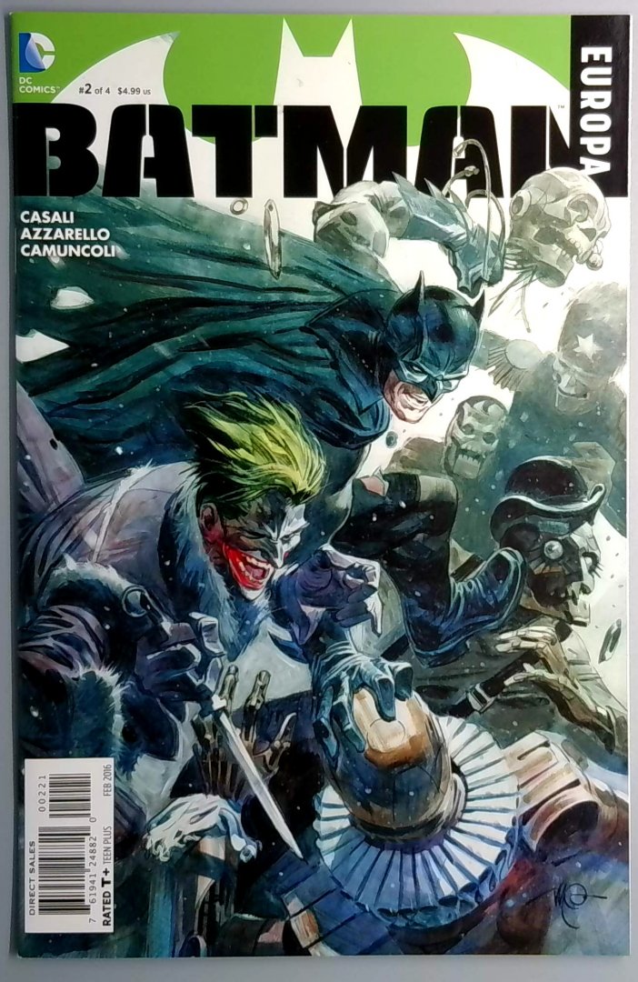 Batman: Europa #2 VF/NM Batman DC 2016
