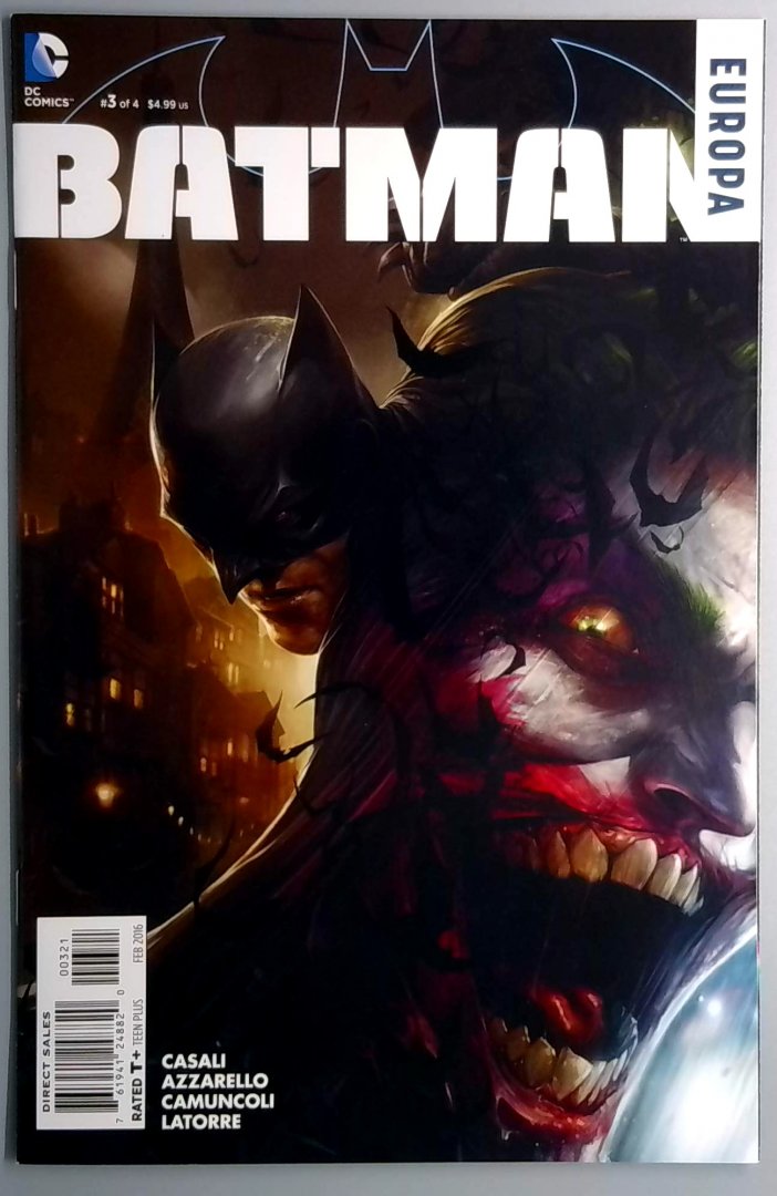Batman: Europa #3 NM DC Comics 2016