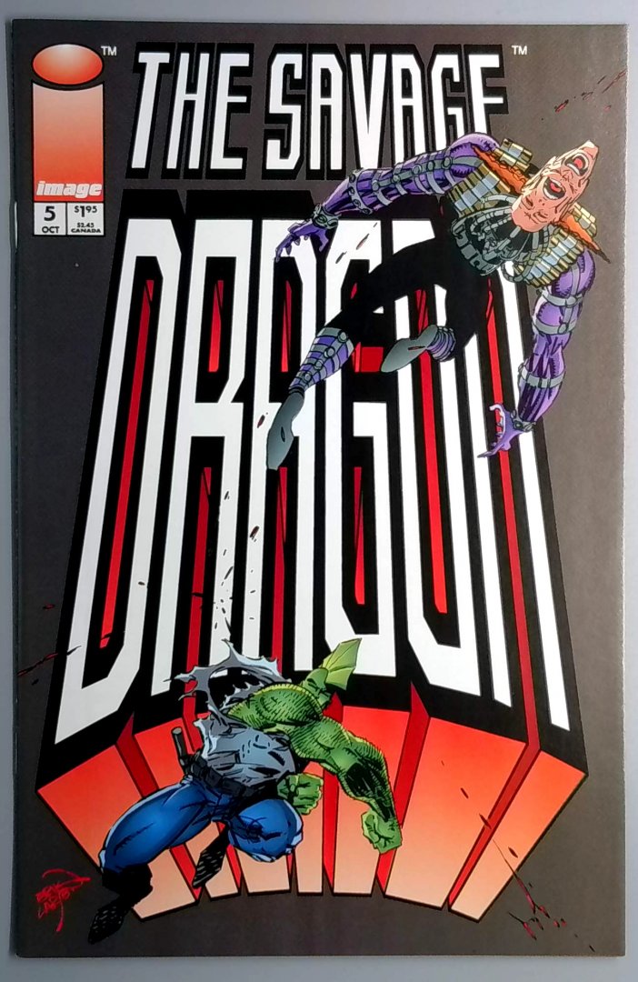 Savage Dragon #5 NM- Image - 1993