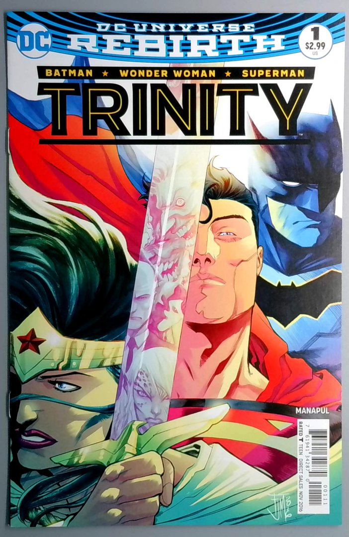 Trinity - DC Universe Rebirth #1 NM DC
