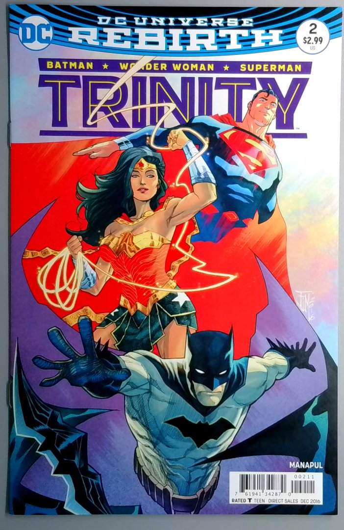 Trinity #2 NM DC Rebirth DC COMICS