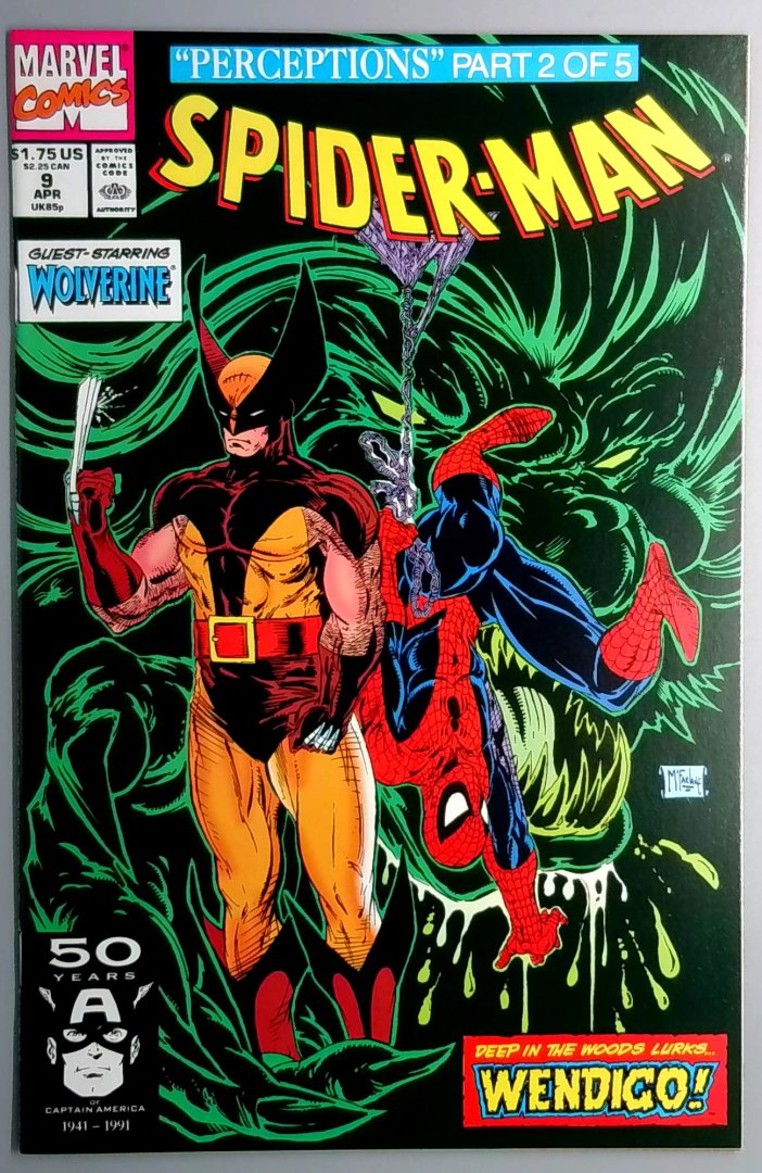 Spider-Man #9 NM Marvel 1991