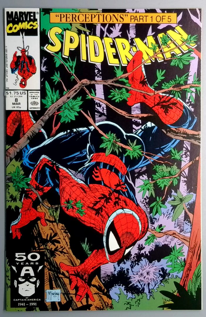 Spider-Man #8 NM Marvel 1991