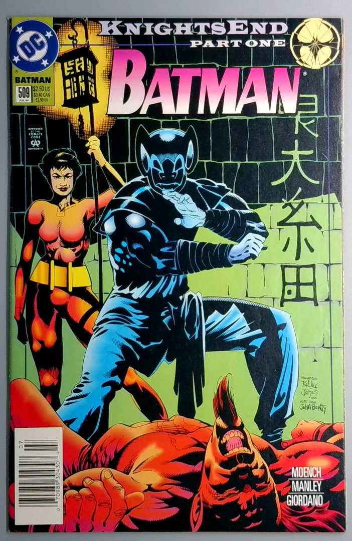 Batman #509 VF/NM Newsstand Edition DC 1994