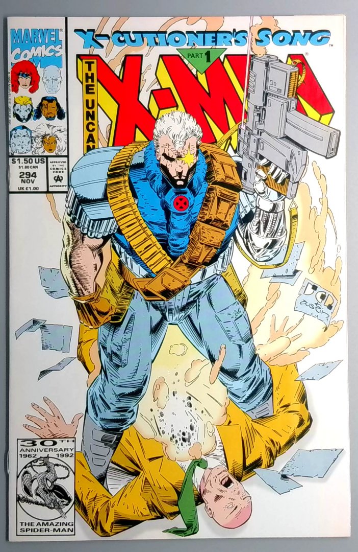Uncanny X-Men #294 VF MARVEL 1992