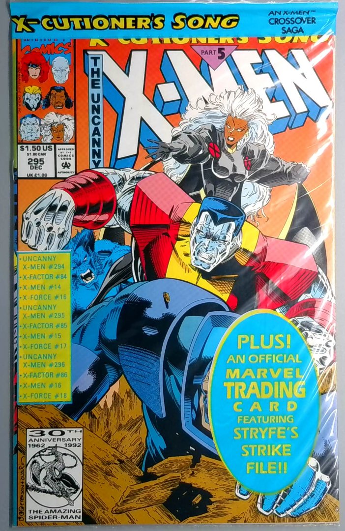 Uncanny X-Men #295 NM MARVEL 1992