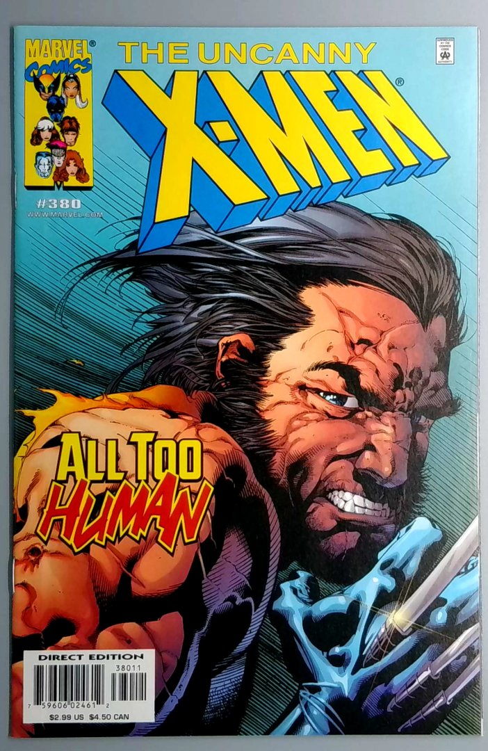 Uncanny X-Men #380 Polybagged with Xmen Revolution MARVEL 2000