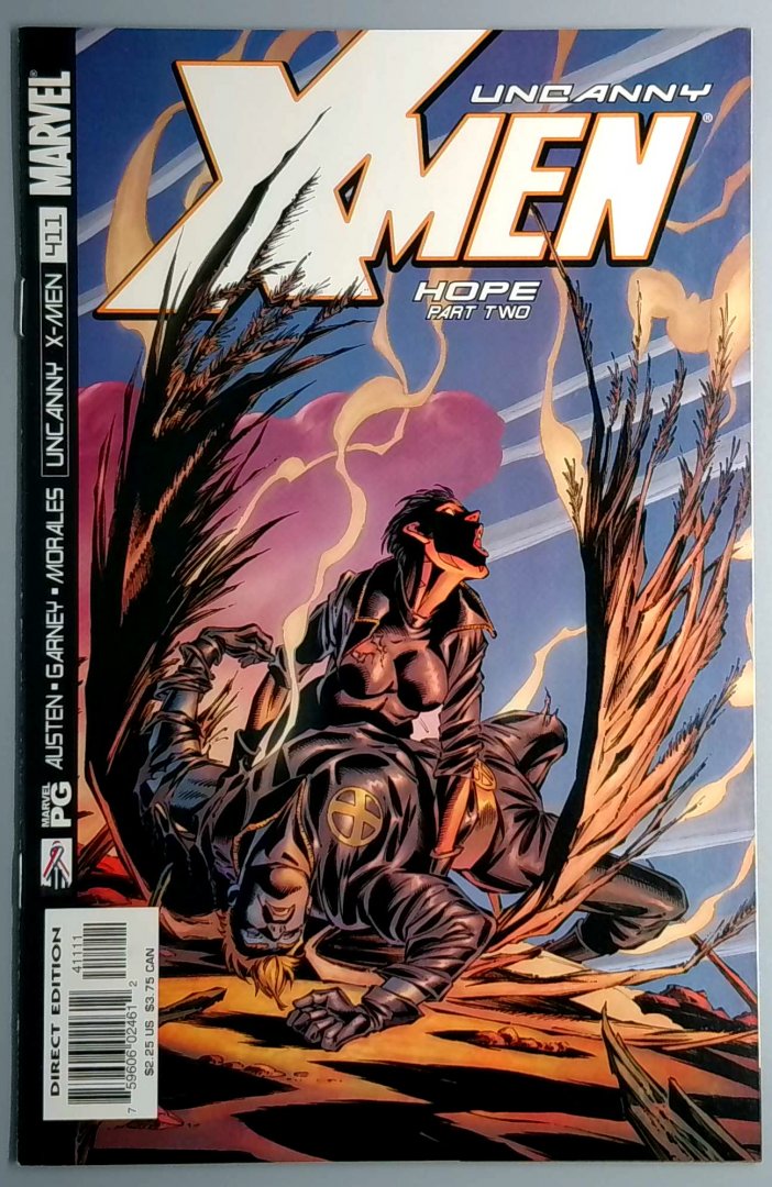 Uncanny X-Men #411 NM 1st Appearance of Annie and Carter Ghazikhanian MARVEL 2002